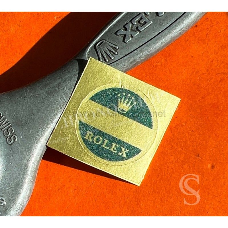 Rolex Rare Sticker Adhésif vert 21mm Montres...