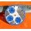 Universal Geneve Compax Cal V72 Chronograph ref 885107 Vintage 70's Rare Cadran SINGER Exotique Bleu tritium