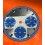 Universal Geneve Compax Cal V72 Chronograph ref 885107 Vintage 70's Rare Cadran SINGER Exotique Bleu tritium