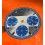 Universal Geneve Compax Cal V72 Chronograph ref 885107 Vintage 70's Rare Cadran SINGER Exotique Bleu tritium