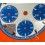 Universal Geneve Compax Cal V72 Chronograph ref 885107 Vintage 70's Rare Cadran SINGER Exotique Bleu tritium