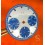 Universal Geneve Compax Cal V72 Chronograph ref 885107 Vintage 70's Rare Cadran SINGER Exotique Bleu tritium