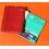 Rare Rolex Red Vintage Authentic Card holder Passport Holder Leather