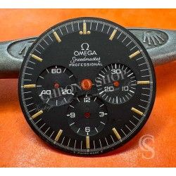 Omega Speedmaster Cadran vintage Montres Omega SPEEDMASTER Professional Pre Moon Watch 145012 Cal.321 Tritium signé SINGER