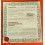 1994, 1995, W SERIAL, 16610 AUTHENTIC VINTAGE PAPER CERTIFICAT PUNCHED ROLEX SUBMARINER DATE 16610 WATCHES