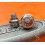 Rolex Rare Couronne triplock 704 7mm Tube montres Submariner Submariner 14060M,116610,16610,126710,116710,Daytona 116520,116500