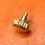 ROLEX RARE COURONNE,REMONTOIR ref 604 MONTRES ROLEX OYSTER OR JAUNE- Ø6mm Twinlock 24-604-3