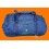 Rolex grand sac de voyage polochon bandoulière en toile Couleur bleu