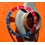 ROLEX VINTAGE 70's PATINATED BEZEL INSERT GRADUATED FADED PEPSI RED BLUE GMT MASTER 1675,16750 WATCH INLAY PART