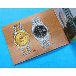 VINTAGE 1986 LIVRET ROLEX DATEJUST 16014, 16253, 16078, 68278, 69178 & Lady Datejust