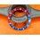 ROLEX VINTAGE 70's PATINATED BEZEL INSERT GRADUATED FADED PEPSI RED BLUE GMT MASTER 1675,16750 WATCH INLAY PART