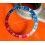 ROLEX VINTAGE 70's PATINATED BEZEL INSERT GRADUATED FADED PEPSI RED BLUE GMT MASTER 1675,16750 WATCH INLAY PART