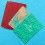 1995, 1996 Vintage Rolex Red Leather Business Card Wallet holded card and calendar + translation booklet