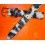 Watch strap 16mm ladies Exotic style zebra animal print faux fur band leather inner girls womans