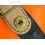 Genuine Military strap leather watch bracelet band DEERSKIN SWISS MADE 20mm black color