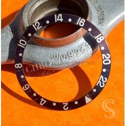 Rolex faded GMT Master Watch Tropical 16718,16713,16700,16710,16760 Watch Bezel Graduated 24H Insert Part