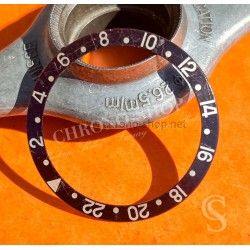Rolex faded GMT Master Watch Tropical 16718,16713,16700,16710,16760 Watch Bezel Graduated 24H Insert Part