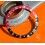 Rolex GMT Master Coke watch Red Faded & Black color S/S 16700, 16710, 16760 Bezel 24H Insert Part FAT FONT SERIFS