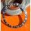 Rolex GMT Master All Black watch Grey Blue faded colors S/S 16700,16710,16760 Bezel 24H Insert Part FAT FONT SERIFS