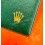 Rolex Rare Original 70's Vintage Green Grain Leather Plastic Billfold Wallet ref 100.00.41 Watches 5513,1680,1675,1016