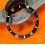 Rolex Vintage 80's Sea-dweller watch part 16600,16660 Bezel Graduated diver Insert inlay Tritium creamy pearl