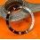 Rolex Vintage 80's Sea-dweller watch part 16600,16660 Bezel Graduated diver Insert inlay Tritium creamy pearl