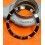 Rolex Vintage 80's Sea-dweller watch part 16600,16660 Bezel Graduated diver Insert inlay Tritium creamy pearl