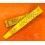 Vintage Exotic Yellow Watch strap 70's 16mm ALASKA Tropic SUB Dive Strap Made in France