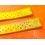 Vintage Exotic Yellow Watch strap 70's 16mm ALASKA Tropic SUB Dive Strap Made in France