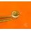Rolex Rare GENUINE Ø5.30mm Mint Ladies CROWN STEM 24-480-8 MONOBLOC 18K YELLOW GOLD TWINLOCK