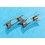 EMBOUTS 20mm ENDLINKS "401 B" OR/ACIER ROLEX DE BRACELET 93153 SUBMARINER DATE 16803, 168003, 16613