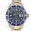 Rolex Submariner Date 18k Gold 16613,16803,16808,16618 Watch Bezel Blue Insert Graduated Tritium Dot
