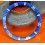ROLEX RARE INSERT GRADUE LUNETTE BLEU MONTRE SUBMARINER DATE 16613,16618,16803,16808 PERLE TRITIUM