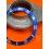 ROLEX RARE INSERT GRADUE LUNETTE BLEU MONTRE SUBMARINER DATE 16613,16618,16803,16808 PERLE TRITIUM