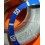 ROLEX RARE INSERT GRADUE LUNETTE BLEU MONTRES SUBMARINER DATE 16613,16618,16803,16808 PERLE LUMINOVA