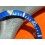 ROLEX RARE INSERT GRADUE LUNETTE BLEU MONTRES SUBMARINER DATE 16613,16618,16803,16808 PERLE LUMINOVA