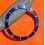 ROLEX RARE INSERT GRADUE LUNETTE BLEU MONTRES SUBMARINER DATE 16613,16618,16803,16808 PERLE LUMINOVA