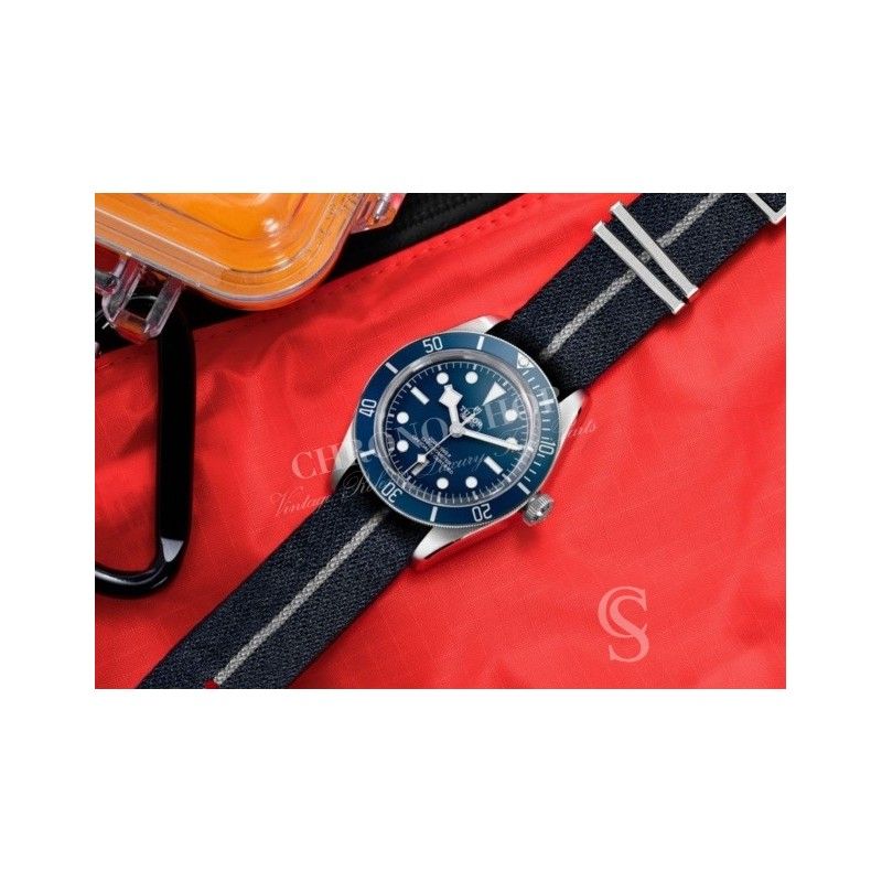 Tudor Genuine OEM 22mm Factory Nato Strap Blue Color
