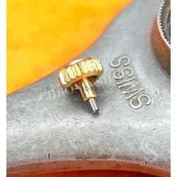 Rolex Rare GENUINE Ø6mm Ref 604 CROWN WINDER MONOBLOC 18K YELLOW GOLD TWINLOCK