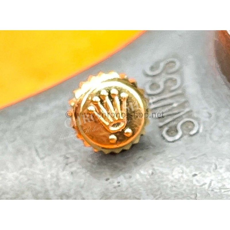 Rolex Rare GENUINE Ø6mm Ref 604 CROWN WINDER MONOBLOC 18K YELLOW GOLD TWINLOCK Rolex Rare GENUINE Ø6mm Ref 604 CROWN WINDER MONOBLOC 18K YELLOW GOLD TWINLOCK