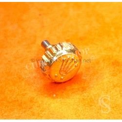 Rolex Rare GENUINE Ø6mm Ref 604 CROWN WINDER MONOBLOC 18K YELLOW GOLD TWINLOCK