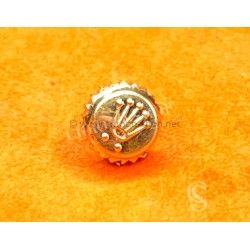 Rolex Rare GENUINE Ø6mm Ref 604 CROWN WINDER MONOBLOC 18K YELLOW GOLD TWINLOCK
