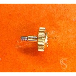 Rolex Rare GENUINE Ø6mm Ref 604 CROWN WINDER MONOBLOC 18K YELLOW GOLD TWINLOCK