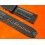 BREITLING 278S Genuine New Black Aero Classic Milanese Caoutchouc Rubber Watch Strap 22-20mm Navitimer,Chronomat,Cosmonaut