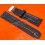 BREITLING 278S Genuine New Black Aero Classic Milanese Caoutchouc Rubber Watch Strap 22-20mm Navitimer,Chronomat,Cosmonaut