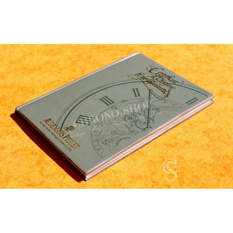 Booklet / Certificat De Garantie Audemars Piguet - Occasion - Pour Montre De Luxe