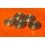 Rolex Factory spares 3135-310,3135-311 Barrel Genuine lot 5 xPars MAIN SPRING complete barrel Cal automatics 3135,3130