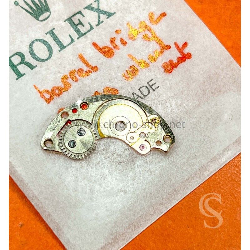 Rolex Genuines Watch spares furnitures Movement 1030,1035,1055,1066 barrel bridge and crown wheel seat ref 6892,6952