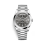 Rolex Rare Watch Dial Part Day-Date II 40 White Gold Dark Rhodium Stripe Motif Index Dial & Chromalight handset for sale