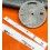 Rolex Rare Watch Dial Part Day-Date II 40 White Gold Dark Rhodium Stripe Motif Index Dial & Chromalight handset for sale